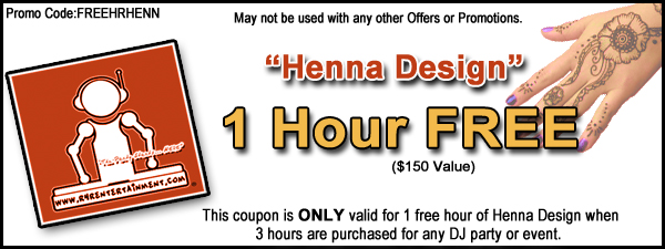 free hour of henna design